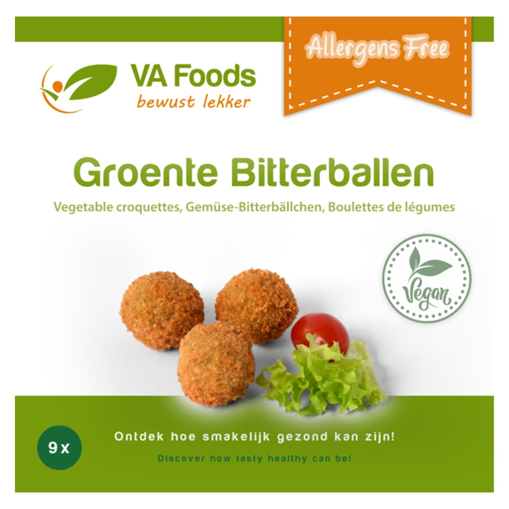 Boulettes Apéro de légumes VA Foods 9 x 25 gr