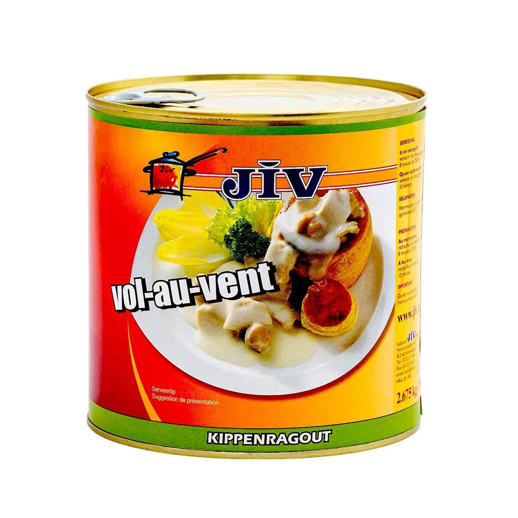Vol Au Vent Jiv 2.7 kg