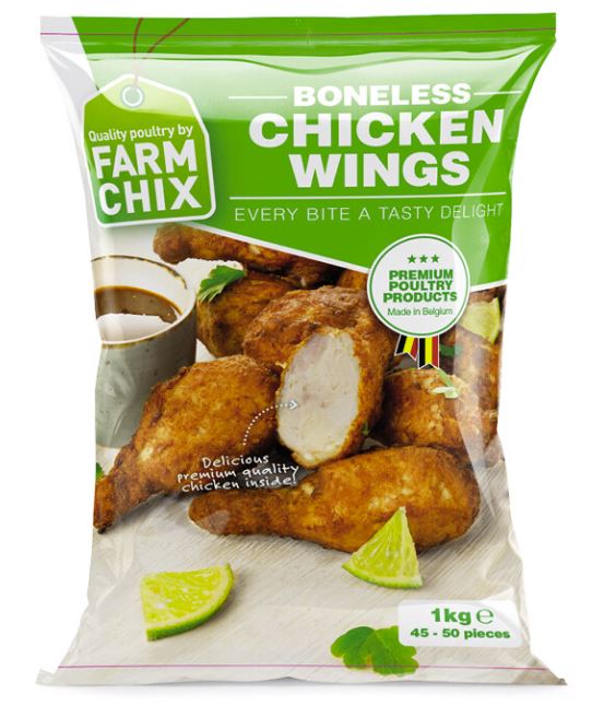 Boneless Chicken Wings Henny's 1 kg