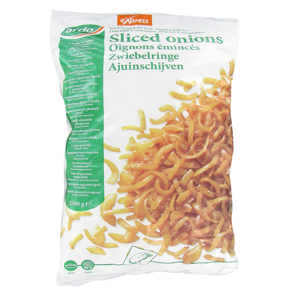 Oignons Eminces Prefrits Ardo 2,5 kg