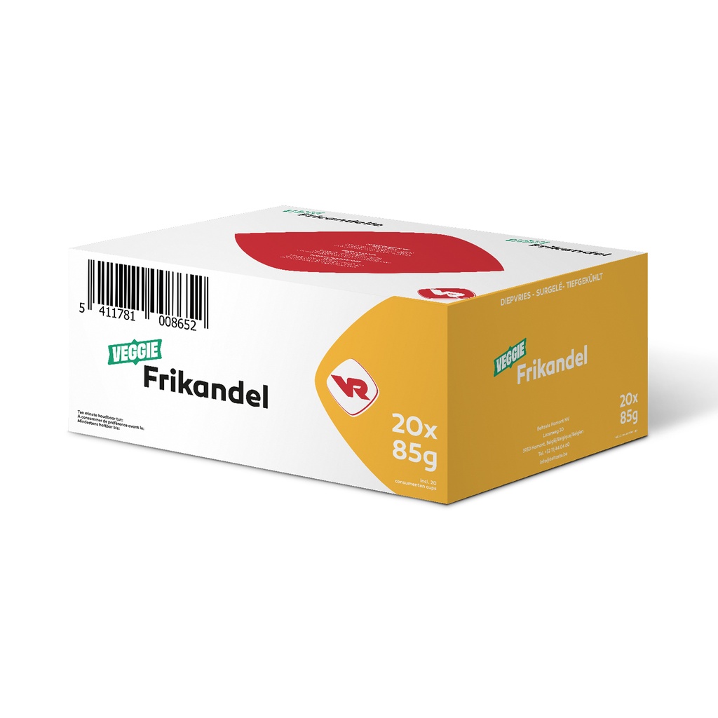 Frikandel Zero Veggie Vanreusel 20 x 85 gr