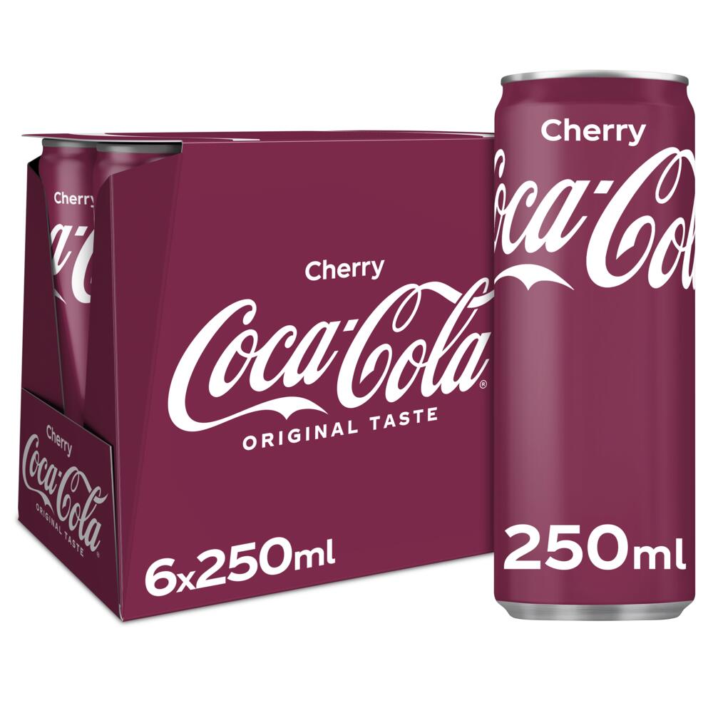 Coca Cola Cherry Blik 4 x 6 x 33 cl