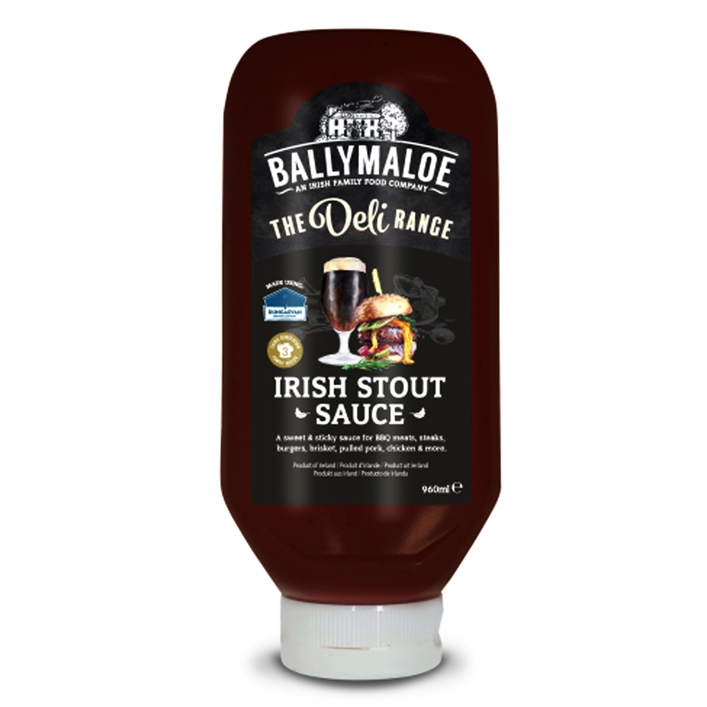 LA1926.1 Irish Stout Bier Steak Sauce Ballymaloe 960 ml