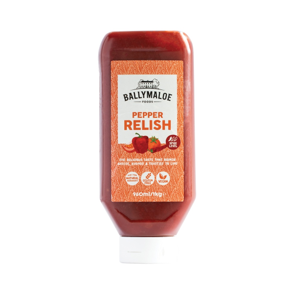 LA1927 Ballymalou Jalapeno Pepper Relish La Streetfood 960 ml