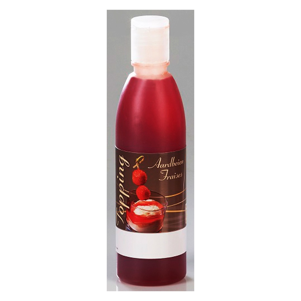 Topping Aardbei DV Foods Tube 960 ml