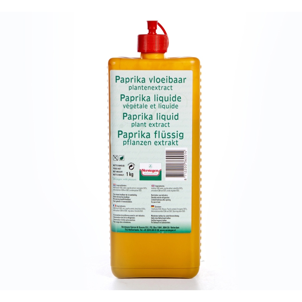 Paprika Vloeibaar Verstegen Fles 0,8 L