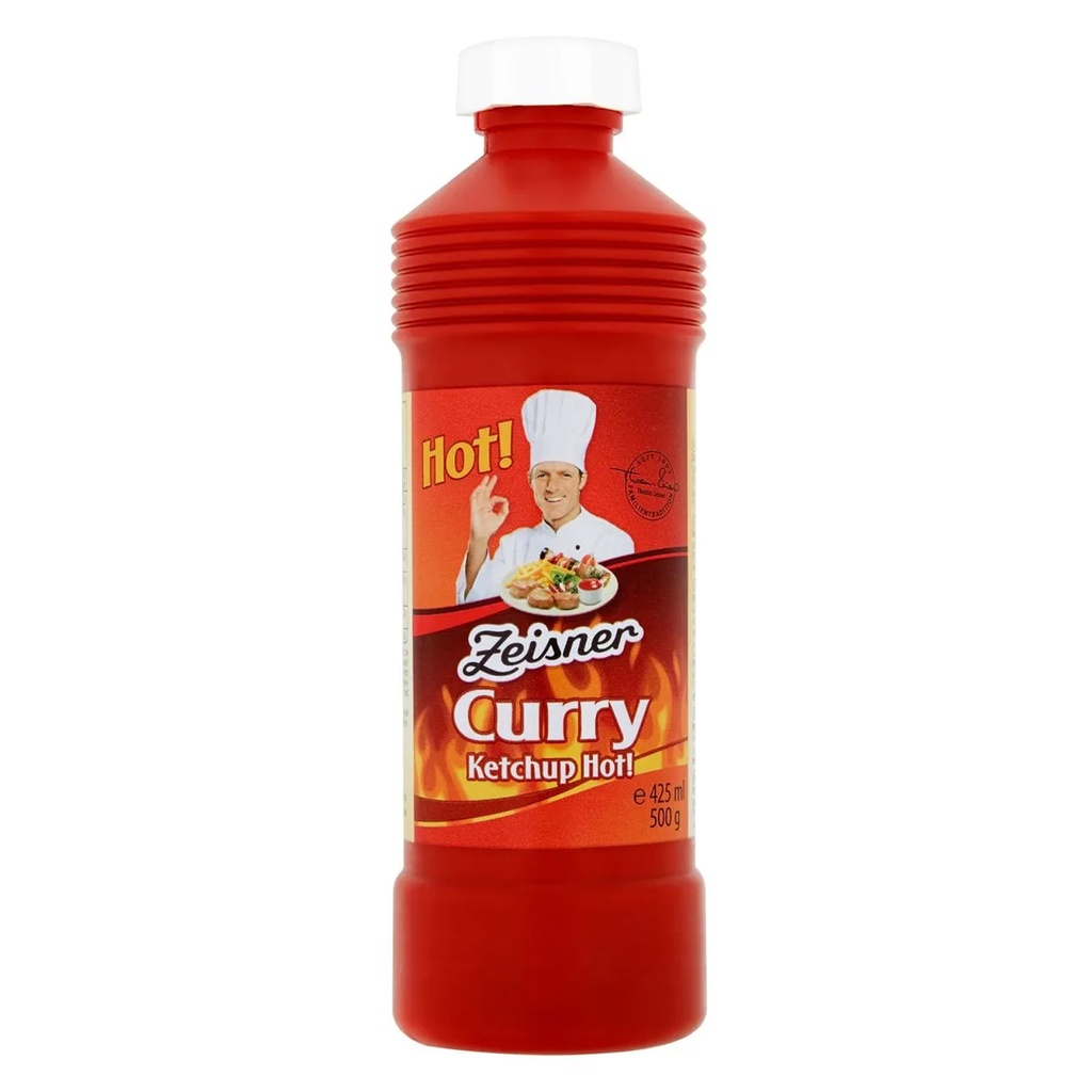 Curry Ketchup Hot Zeisner Tube 425 ml