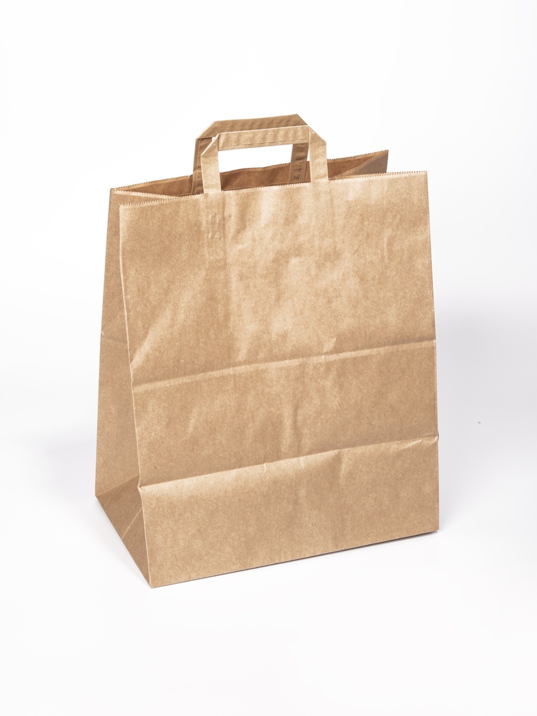 Draagtas + Handvat Kraft 32 x 21 x 38 cm - 250 st