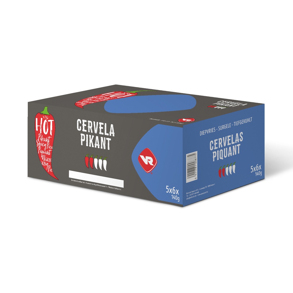 Cervela Piquant Vanreusel 30 x 140 gr