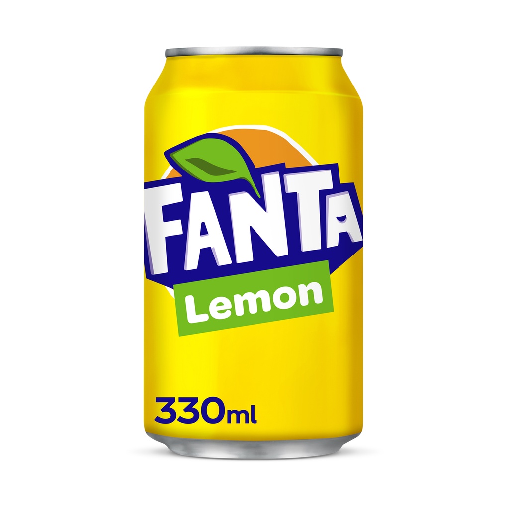 Fanta Lemon (dik) Blik 24 x 33 cl - Promo