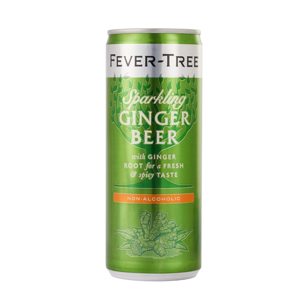 Fever Tree Sparkling Ginger Beer Cans 12 x 25cl