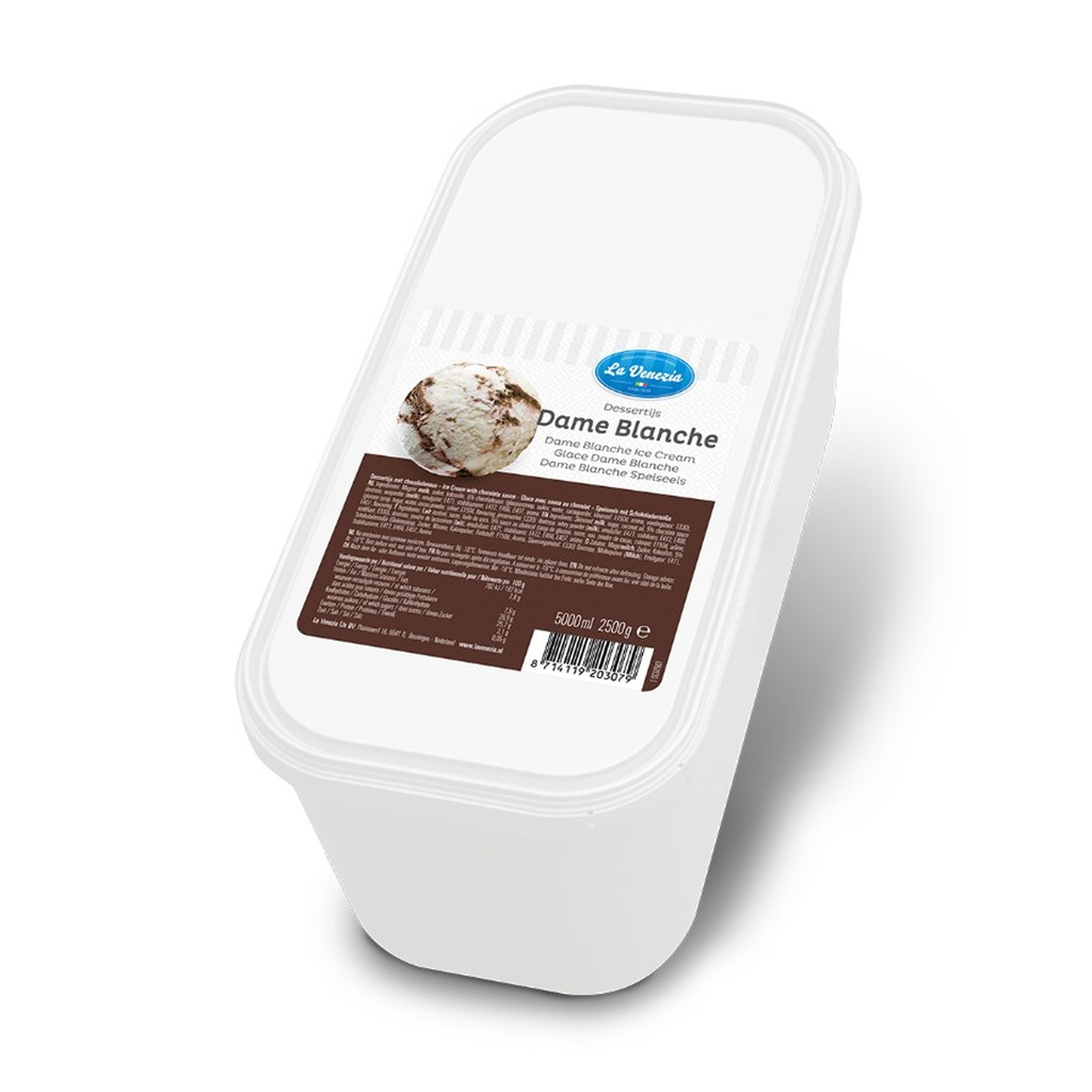 Dame Blanche Ice Cream La Venezia 5 L