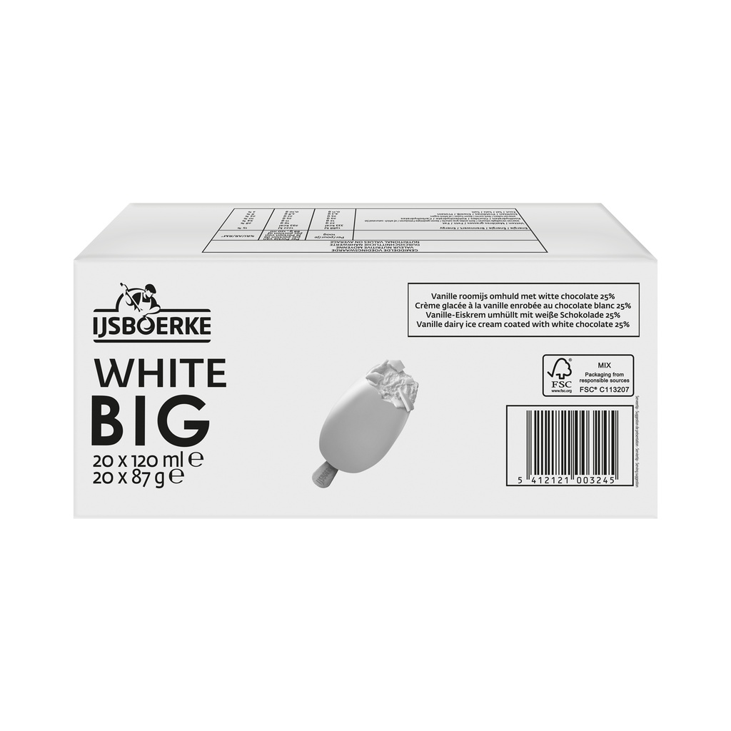 BIG White Ijsboerke 120 ml