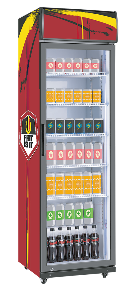 Frigo Voor Drank  - Frit is it + 192 Cans Gratis