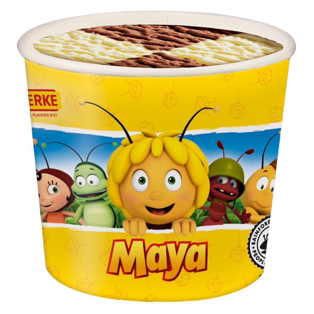 Maya De Bij Cup Ijsboerke 24 x 95 ml