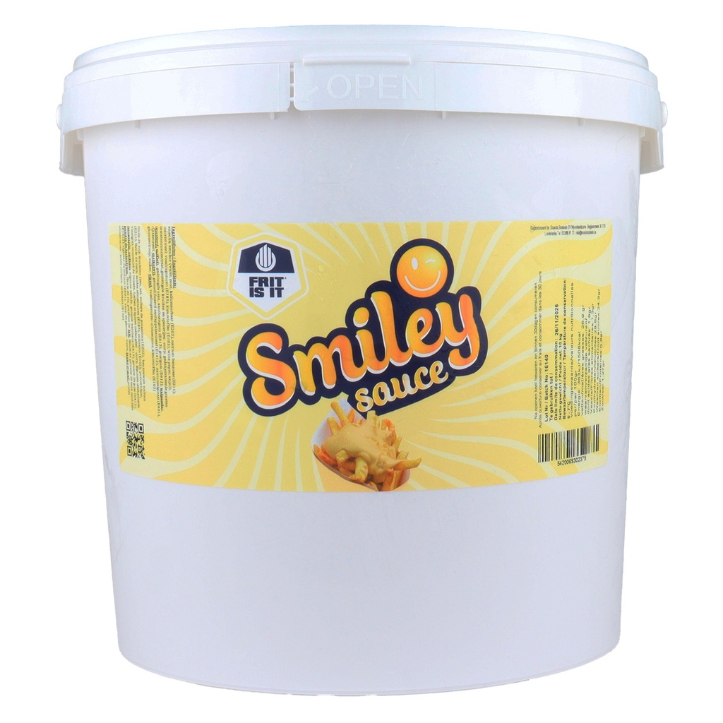 Smiley Sauce Frit is it Bucket 10 L 