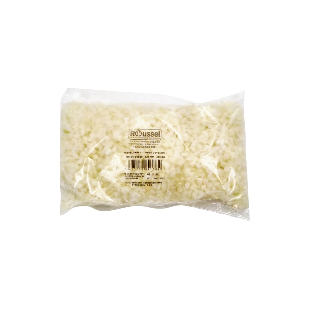 Dés D'Oignon Jaune 6 x 6 mm 500g