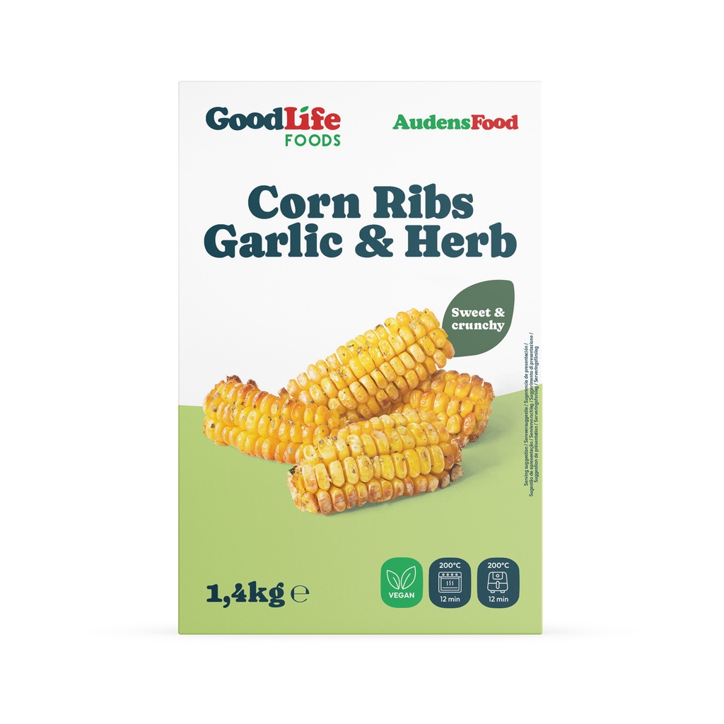Corn Ribs Garlic Herbs Goodlife 1.4 kg 
