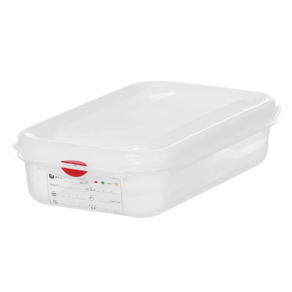 873182 Polypropylene Container + Lid GN 1/4 Hendi 1.8 L