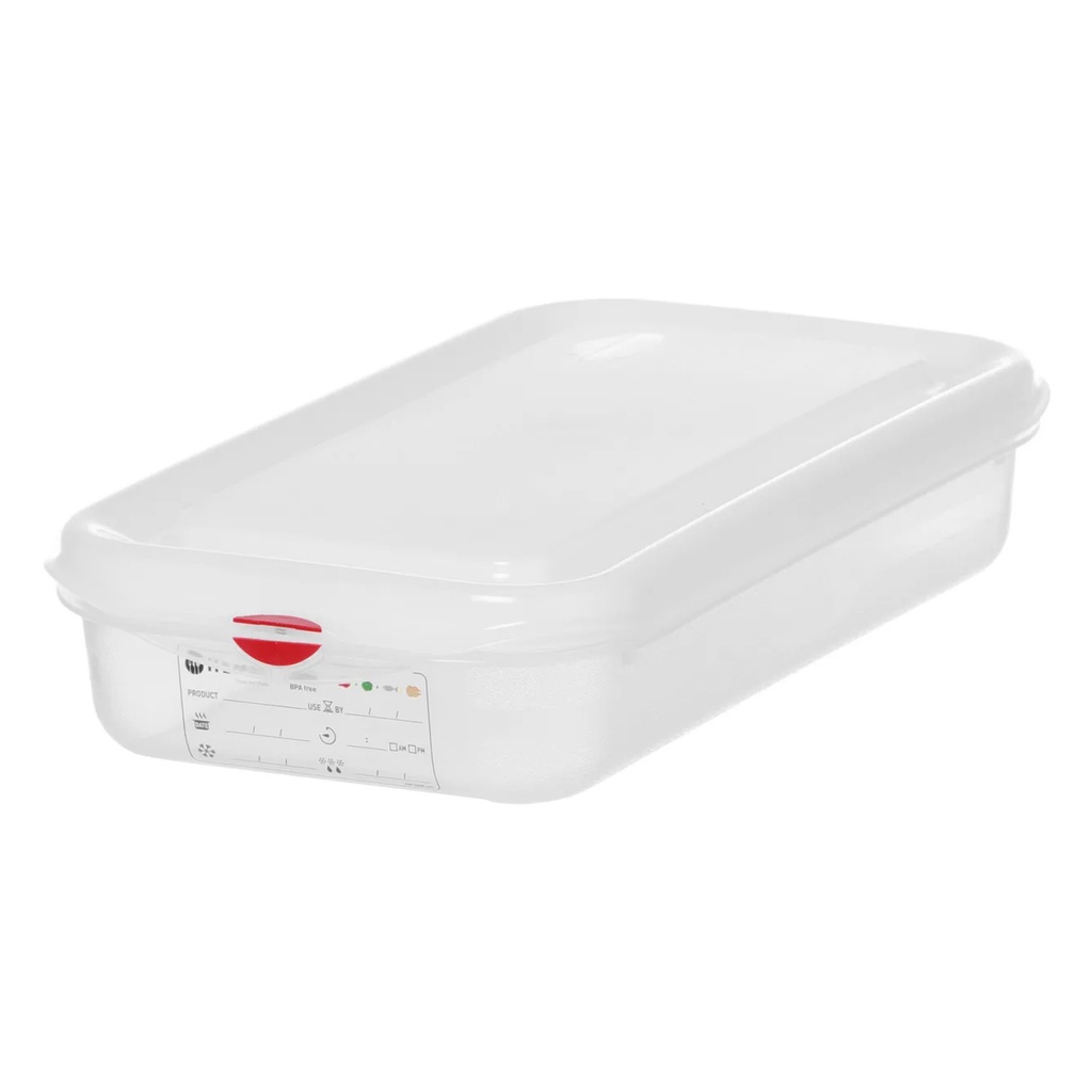 873229 Container Polypropyleen + Deksel GN 1/3 Hendi 2,5 L 