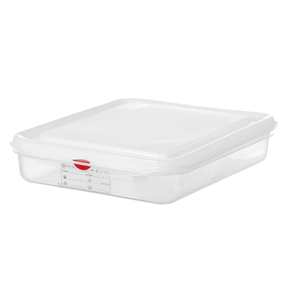 873250 Container Polypropyleen + Deksel GN 1/2 Hendi 4 L