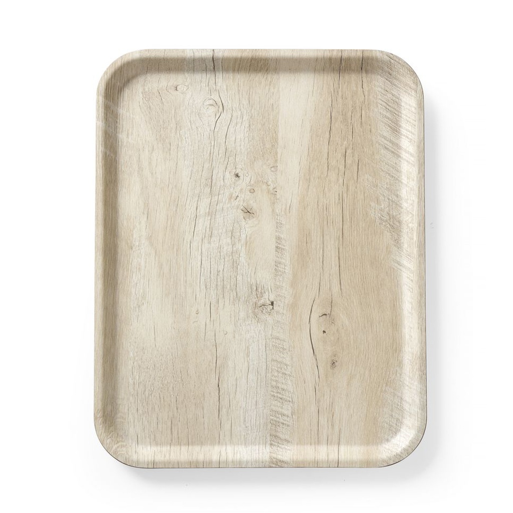 508862 Plateau de Service 330 x 430 mm - Chêne clair - Hendi