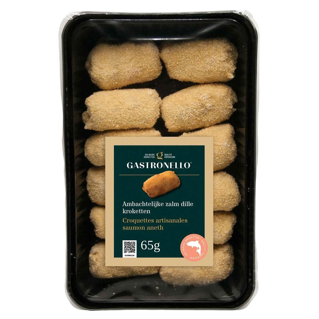 Croquette Asperge Saumon Gastronello 12 x 65 gr