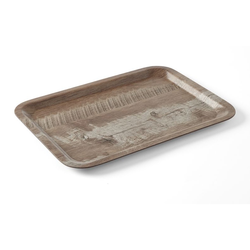 Dienblad 24 X 35Cm Dark Oak Hendi - 508923