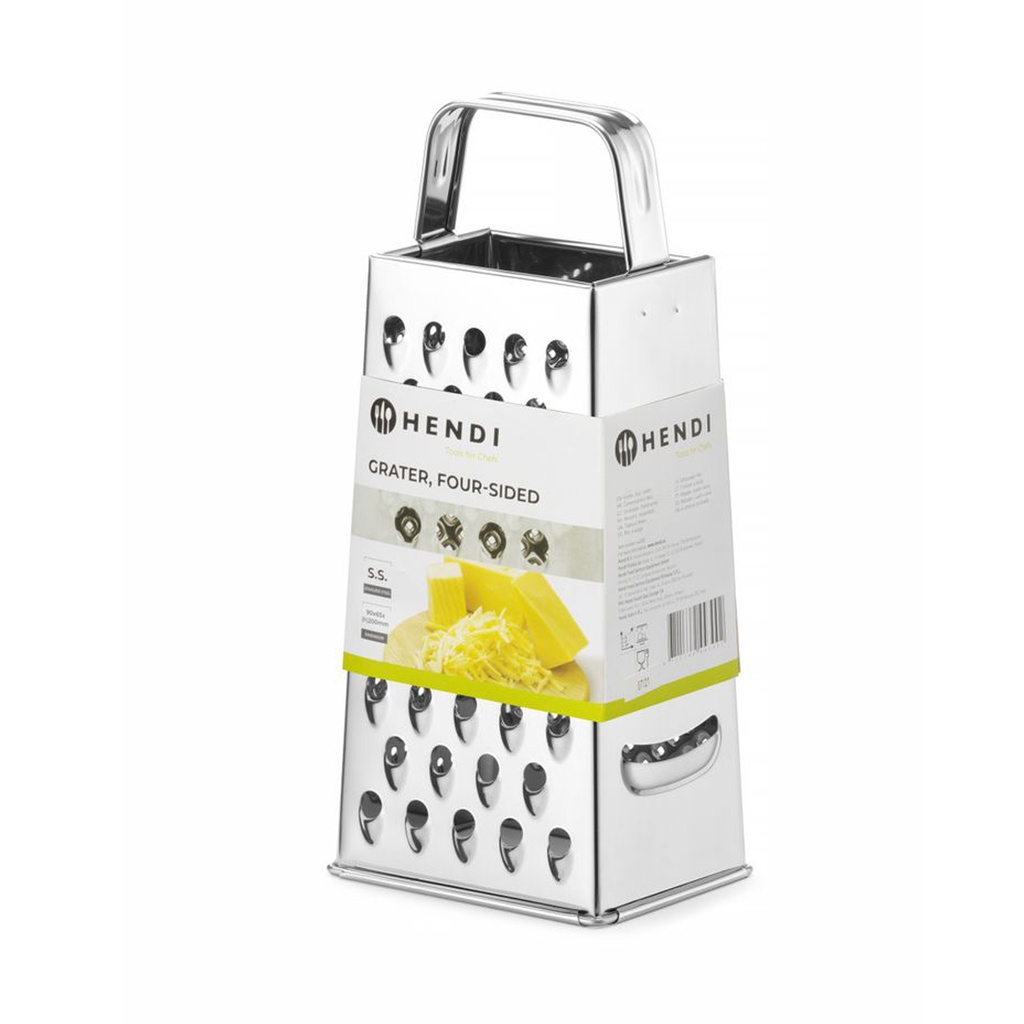 443026 Grater 4 - sided with container Hendi