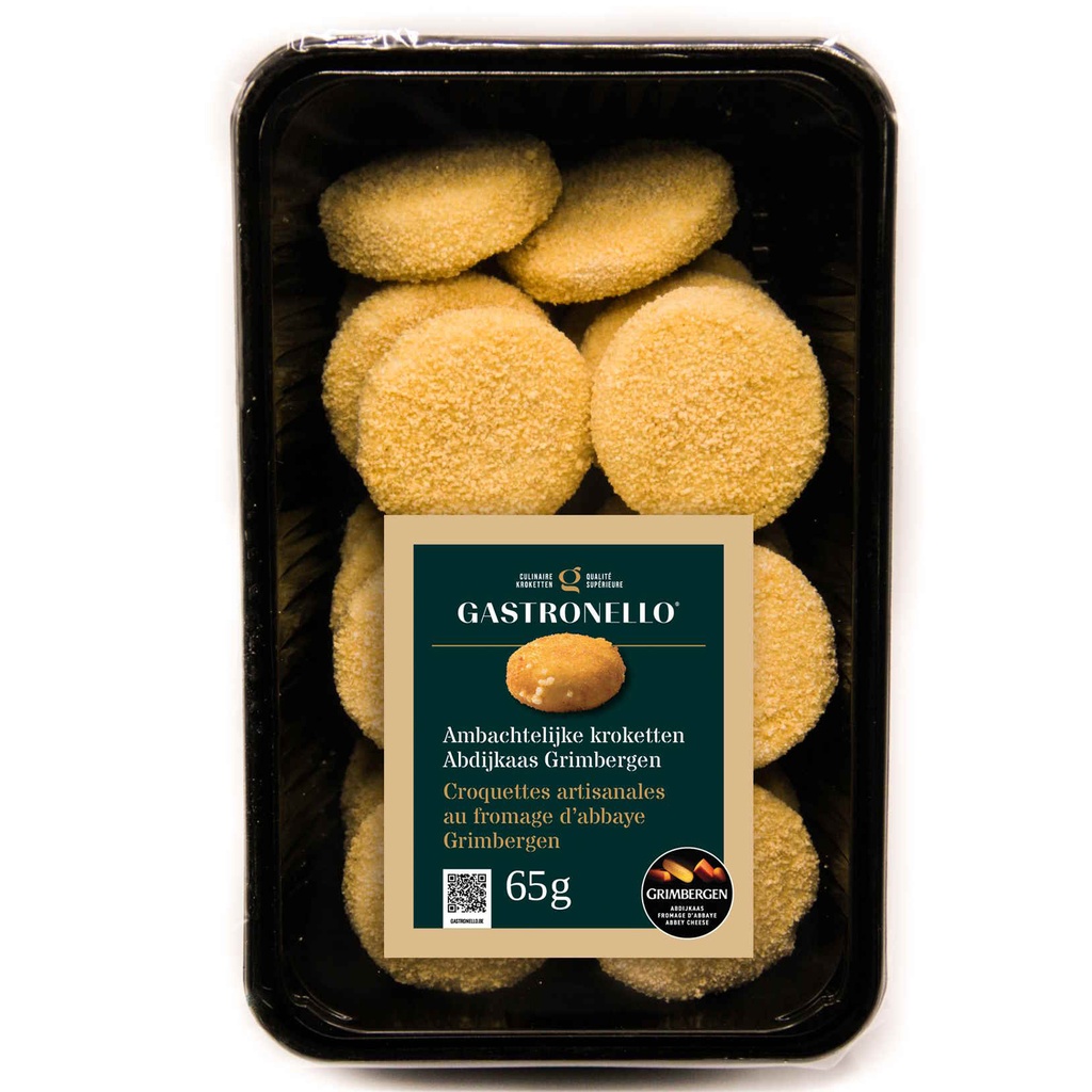 Croquette Fromage grimbergen Gastronello 20 x 65 gr