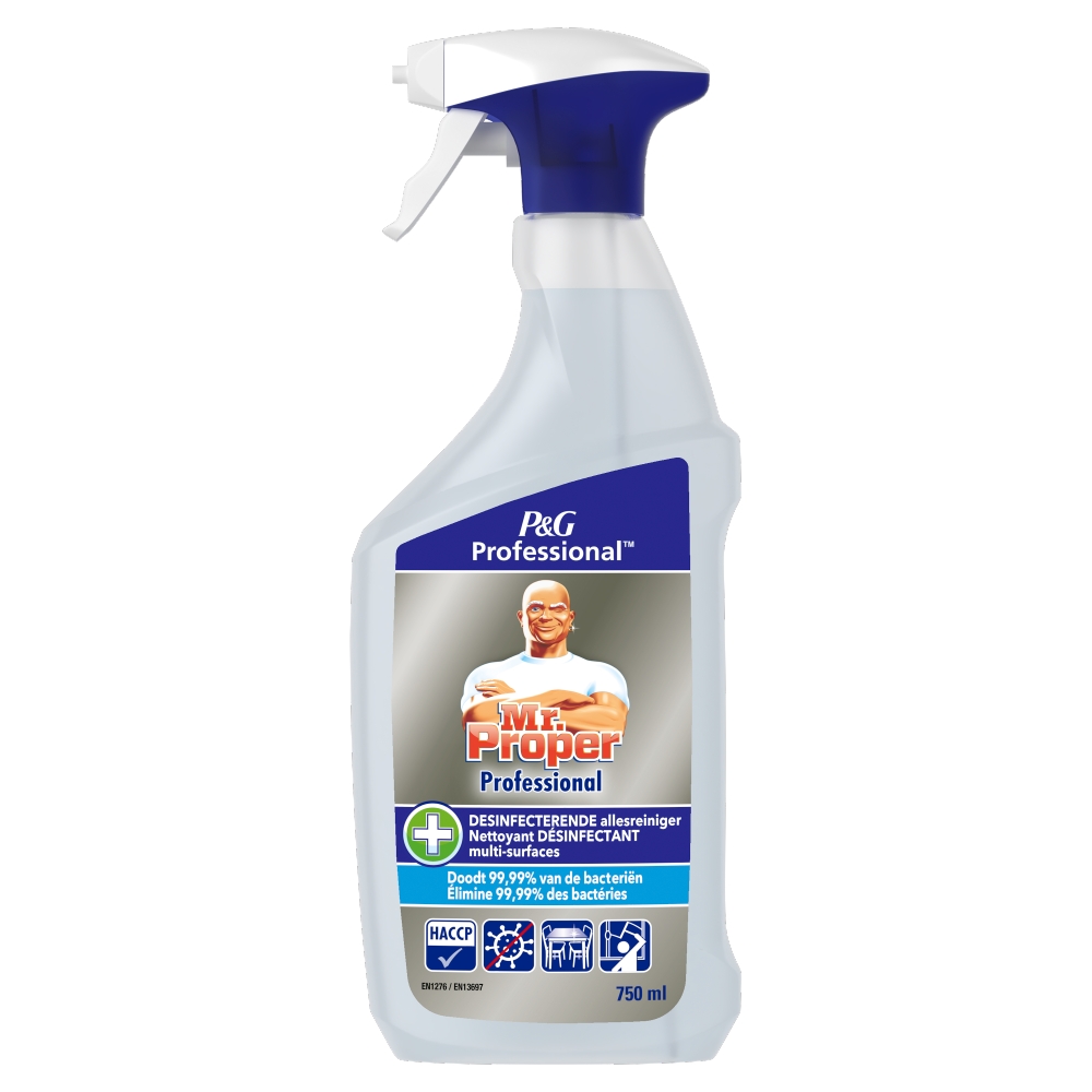 Disinfecting Multi-Surface Cleaner Spray Mr Proper 750 ml