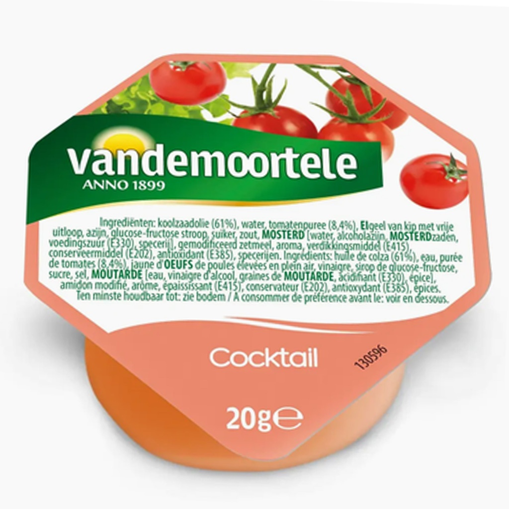 Portions Cocktail Vandemoortele 120 x 20 ml