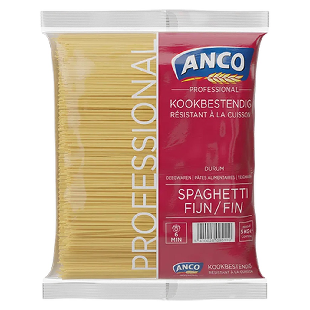Spaghetti Fijn Anco Zak 5 kg