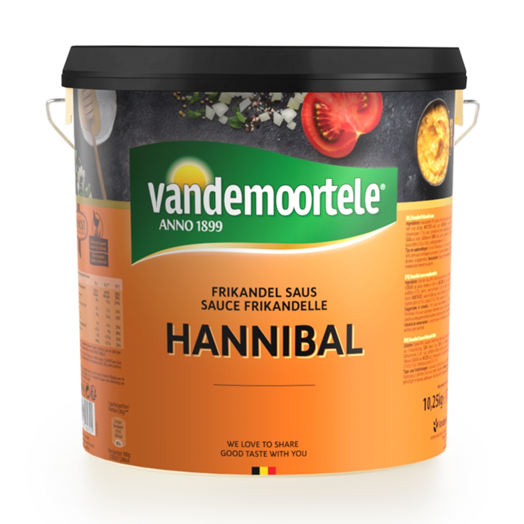 Hannibal Saus Vandemoortele Emmer 10 L
