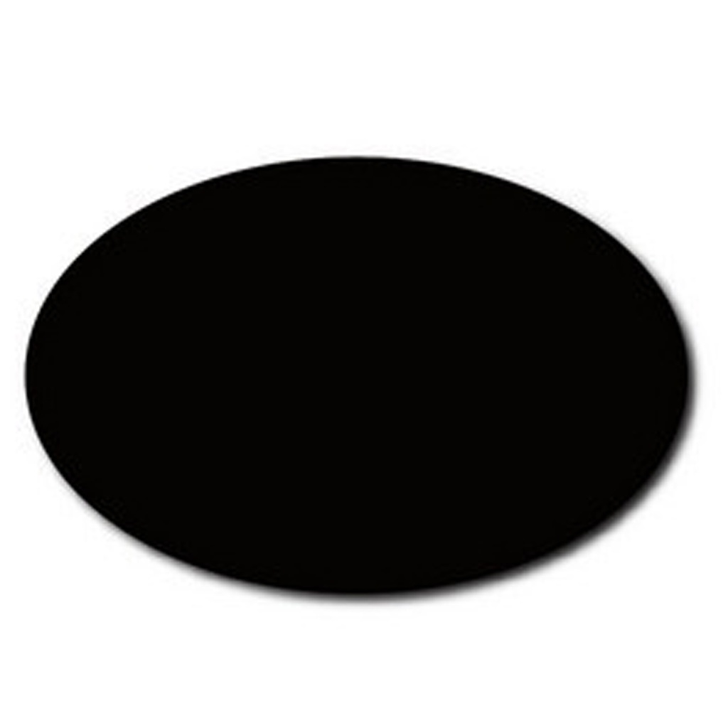 Papier Du Plat Ovale Noir Gautier 500 pcs