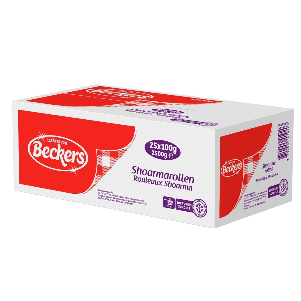 ROULEAU SHOARMA 25X100GR BECKERS
