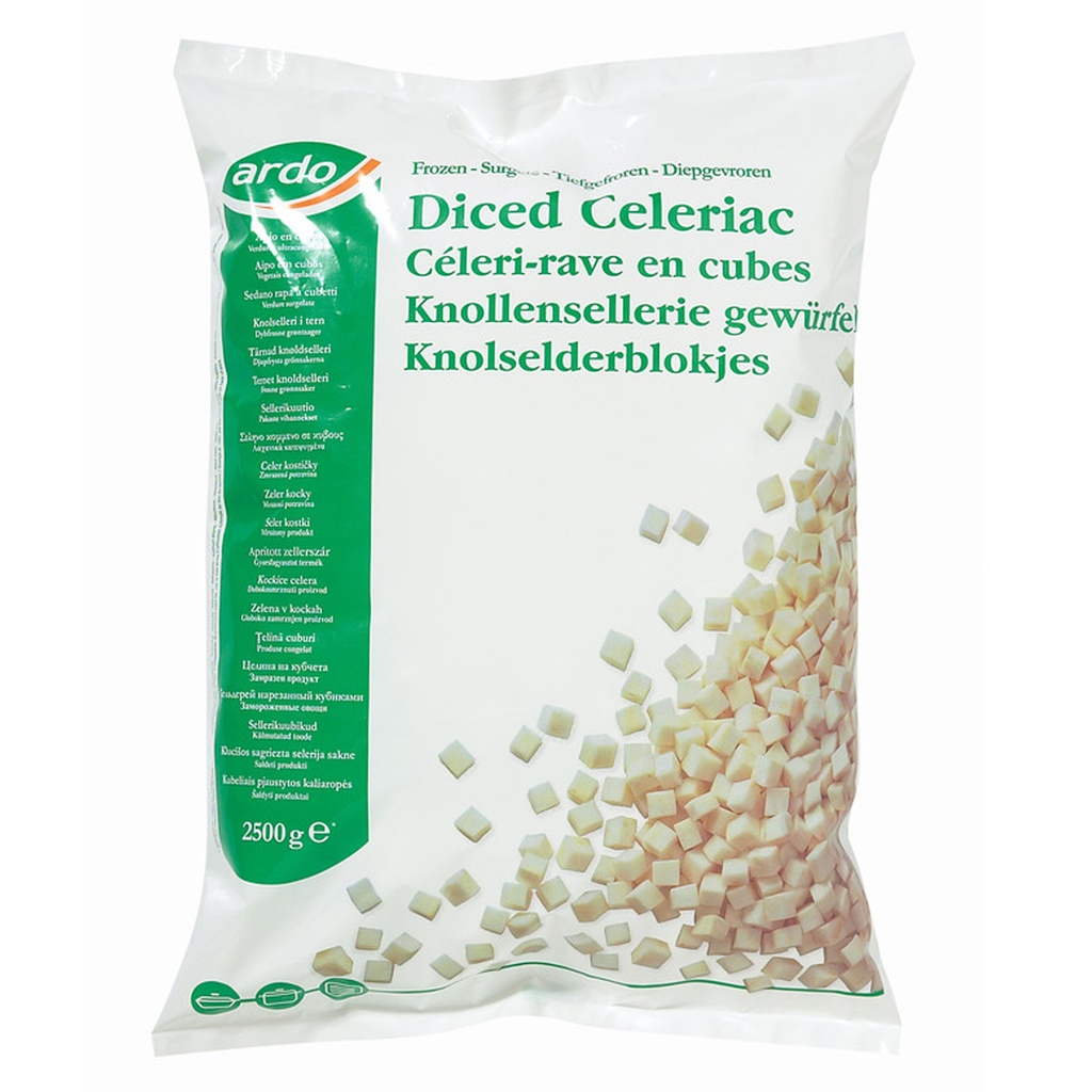 Celeri en cubes  Ardo 2,5 kg
