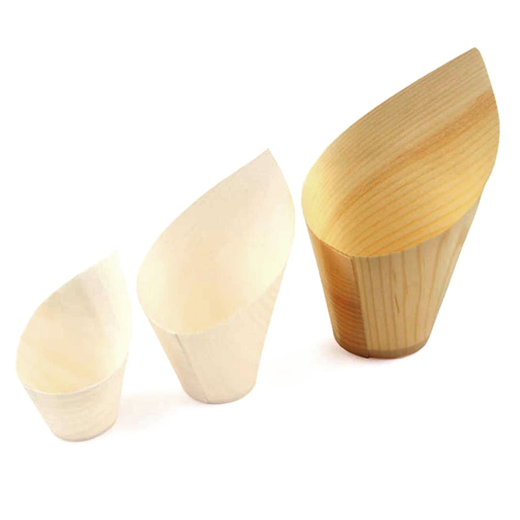 Bakje Oblique Sier 22 cl - 30 st