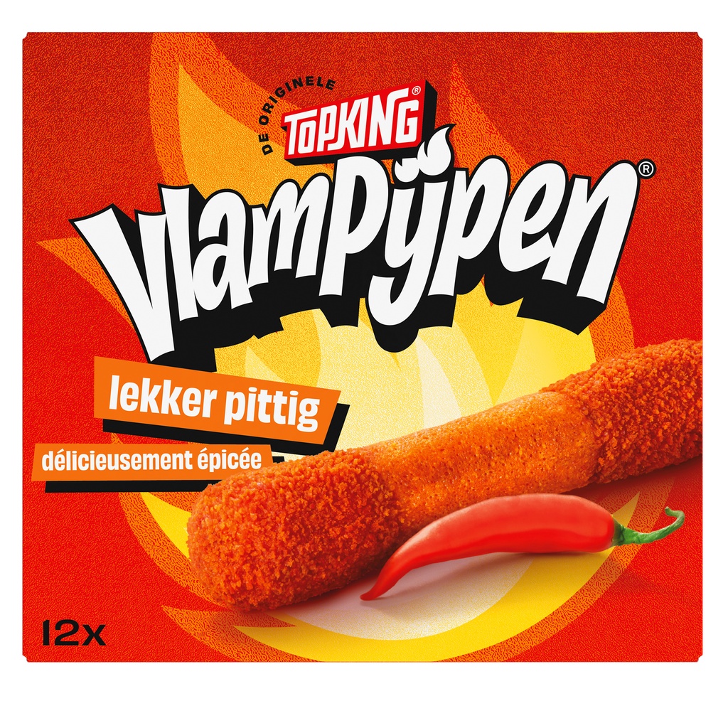 Vlampijpen Topking 12 x 100 gr