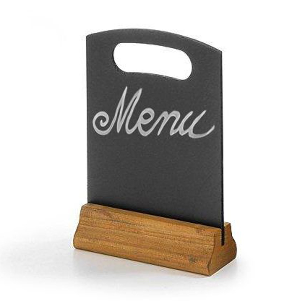 Ardoise De Table 150 x 50 x 230 mm - 2 pcs - Hendi - 664056