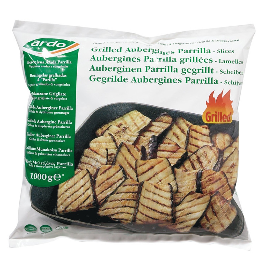 Aubergines Gegrild Ardo 1 kg