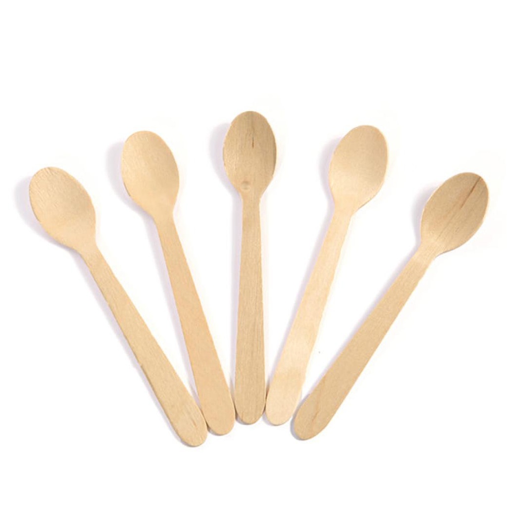 Houten Koffielepel 11 cm 200 st
