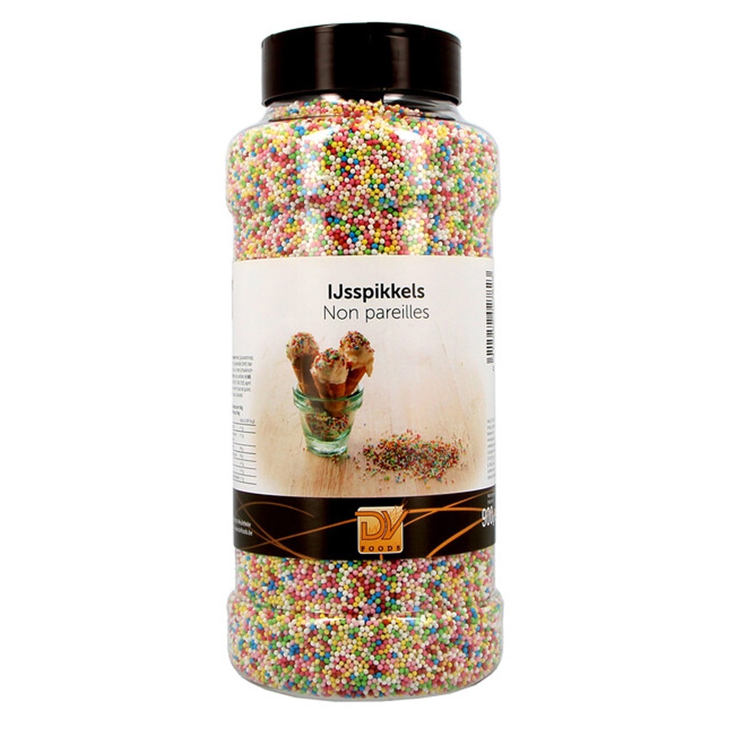 Ijsspikkels DV-Foods Pot 900 gr