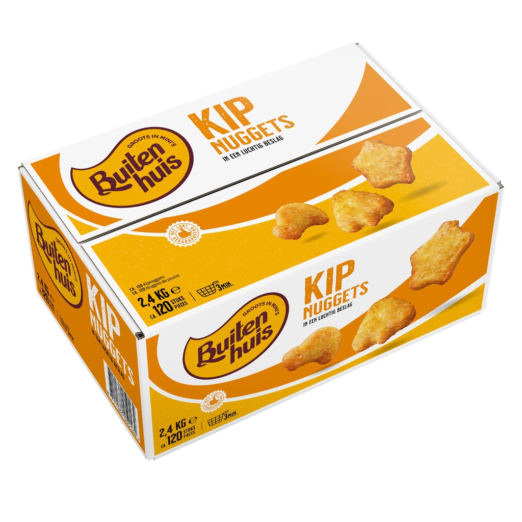 Kip Nuggets Buitenhuis 120 x 20 gr