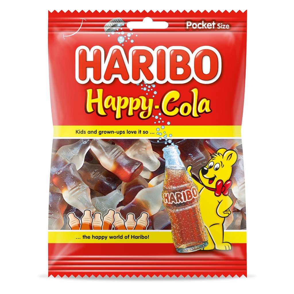 Cola Bouteilles Haribo 28 x 75 gr