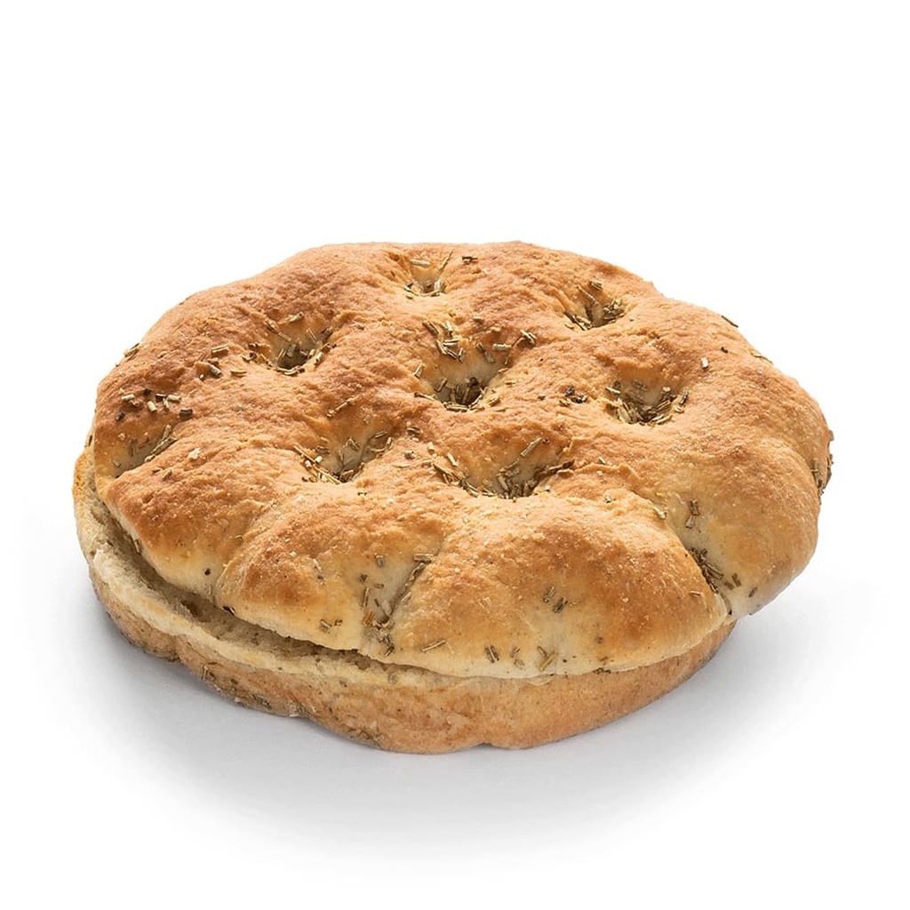 0265 Focaccia Roll Fine Herbs Pre-Slices La Lorraine 50 x 100 gr