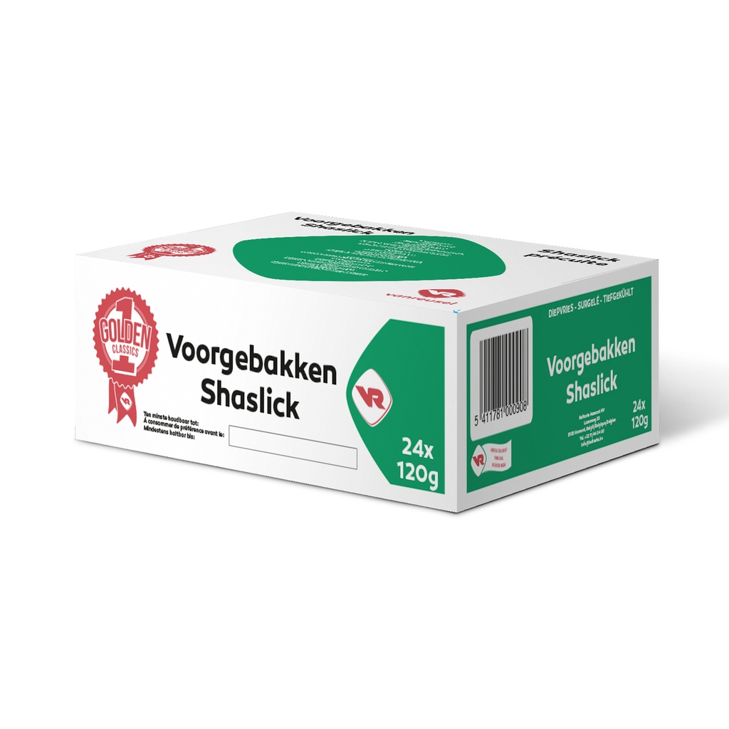 Shaslik Précuit Vanreusel 24 x 120 gr