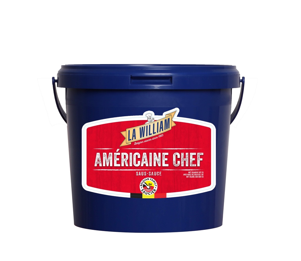 Sauce Américaine Chef La William Seau 9,5 L