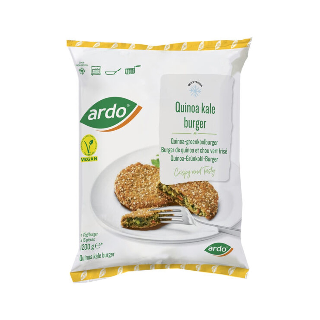 Quinoa & Boerekool Burger Ardo 1,2 kg