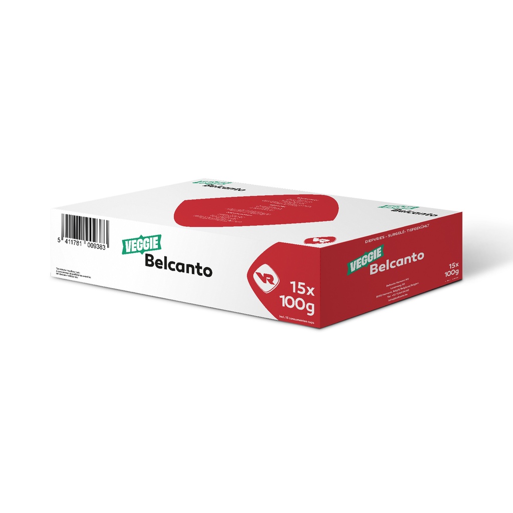 Belcanto Zero Vanreusel 15 x 100 gr